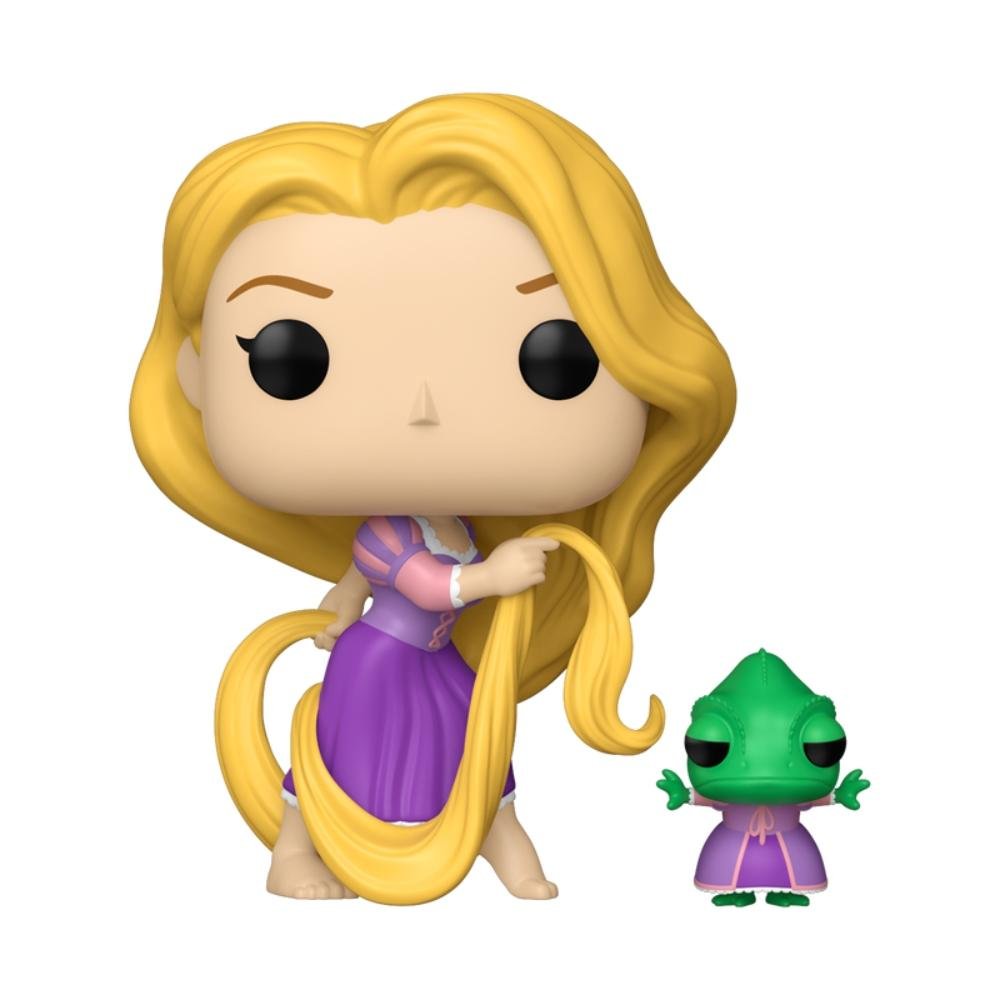 Boneco Funko Pop! & Buddy Disney Enrolados Rapunzel e Pascal ÚNICO 3