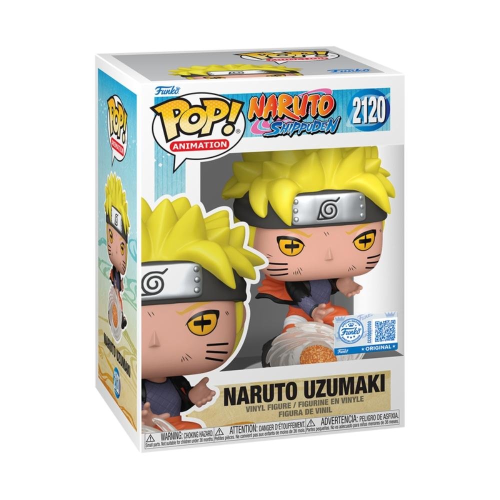 Boneco Funko Pop! Ex Naruto Shippuden (Lava Rasenshuriken) ÚNICO 2
