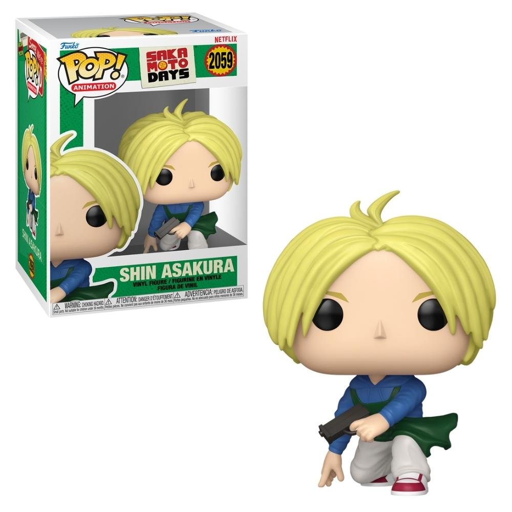 Boneco Funko Pop! Sakamoto Days - Shin Asakura