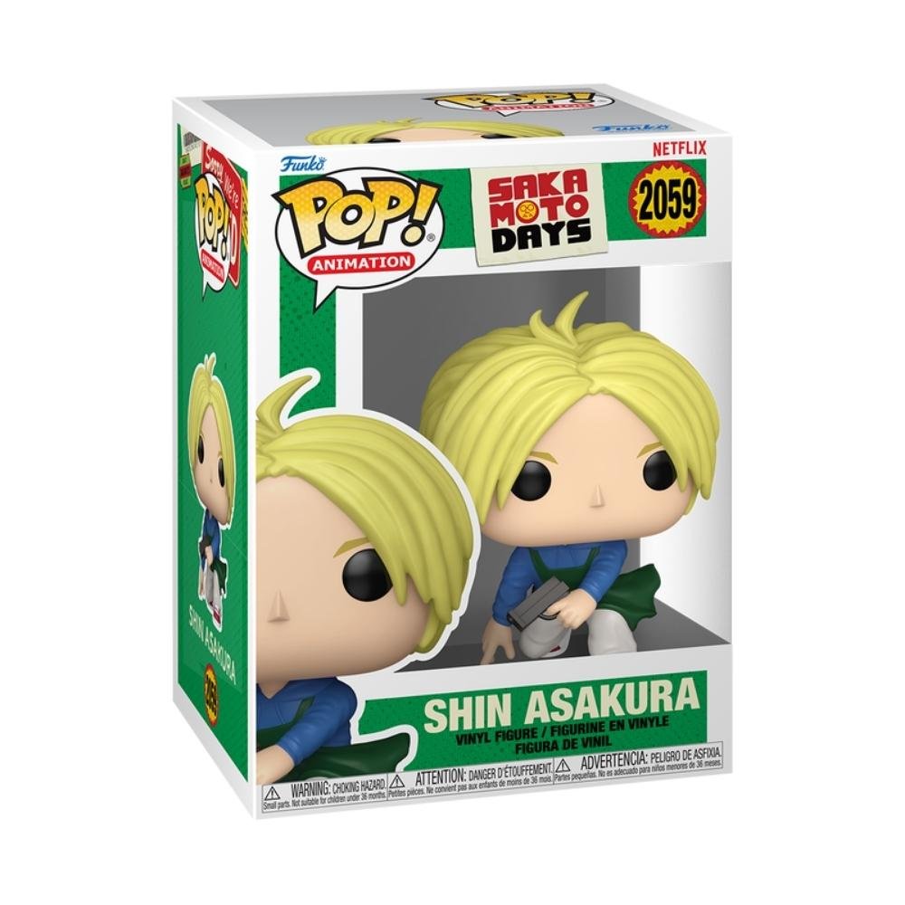 Boneco Funko Pop! Sakamoto Days - Shin Asakura ÚNICO 3