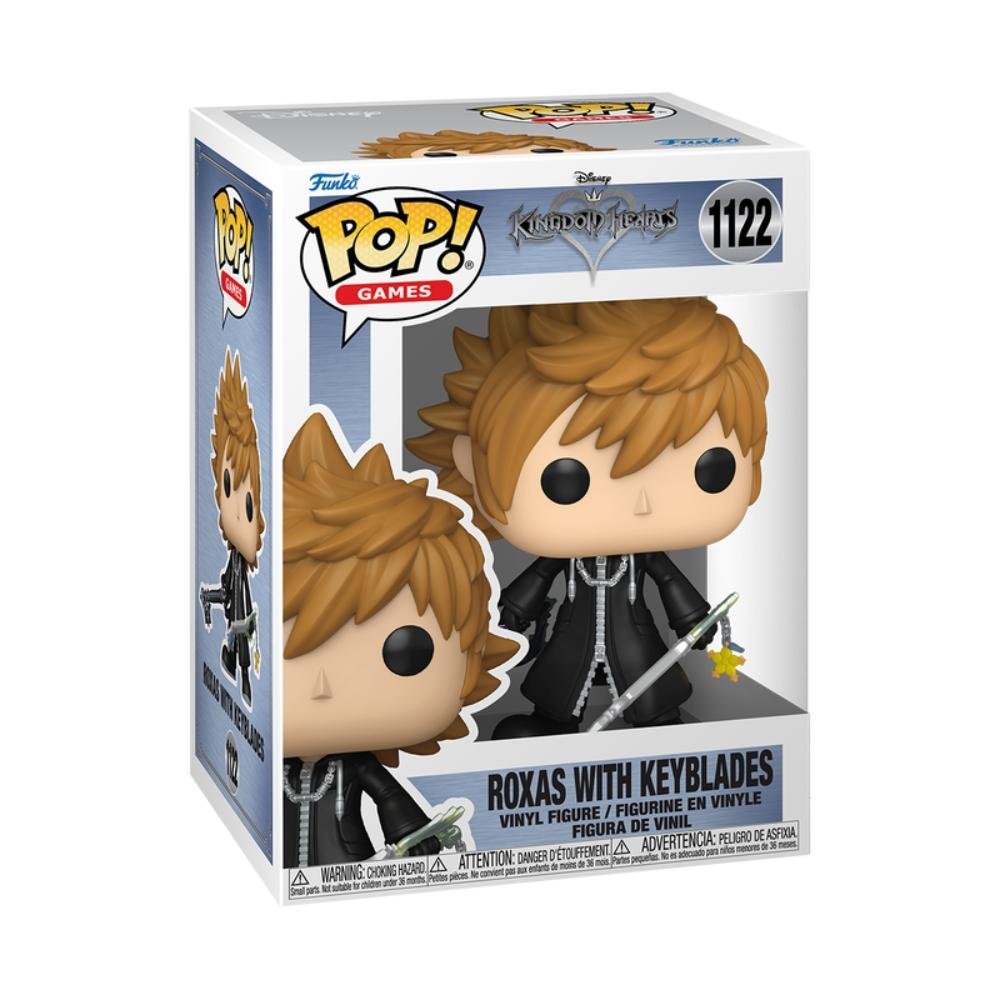 Boneco Funko Pop! Kingdom Hearts - Roxas ÚNICO 3