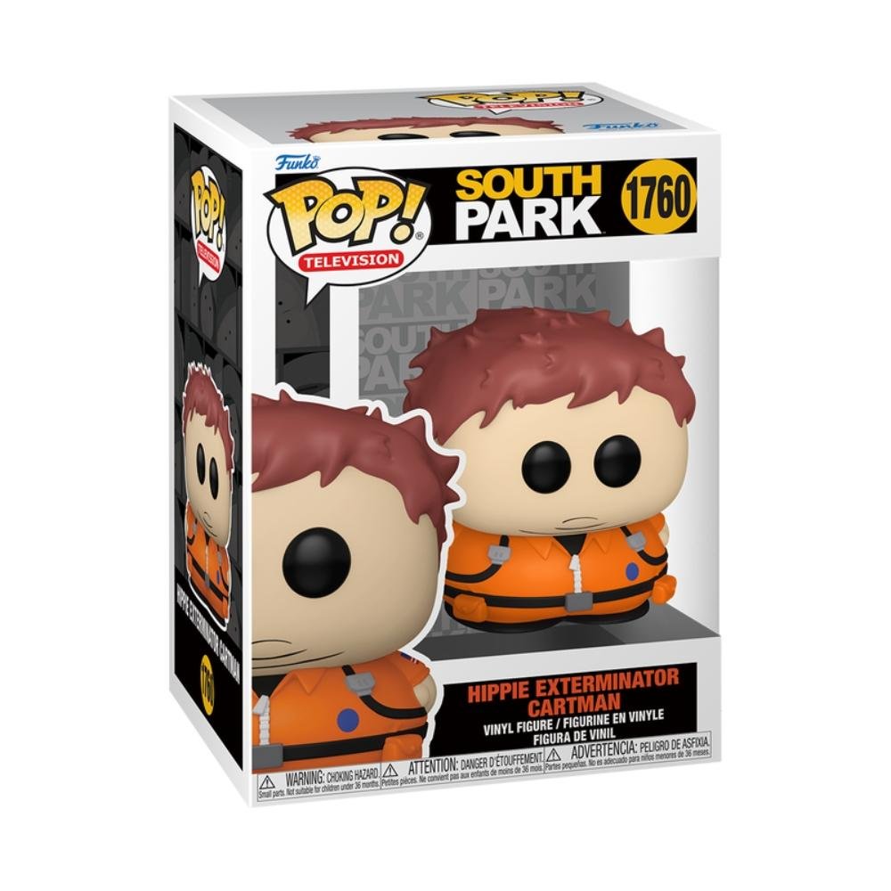 Boneco Funko Pop! South Park Cartman Exterminador de Hippies ÚNICO 3