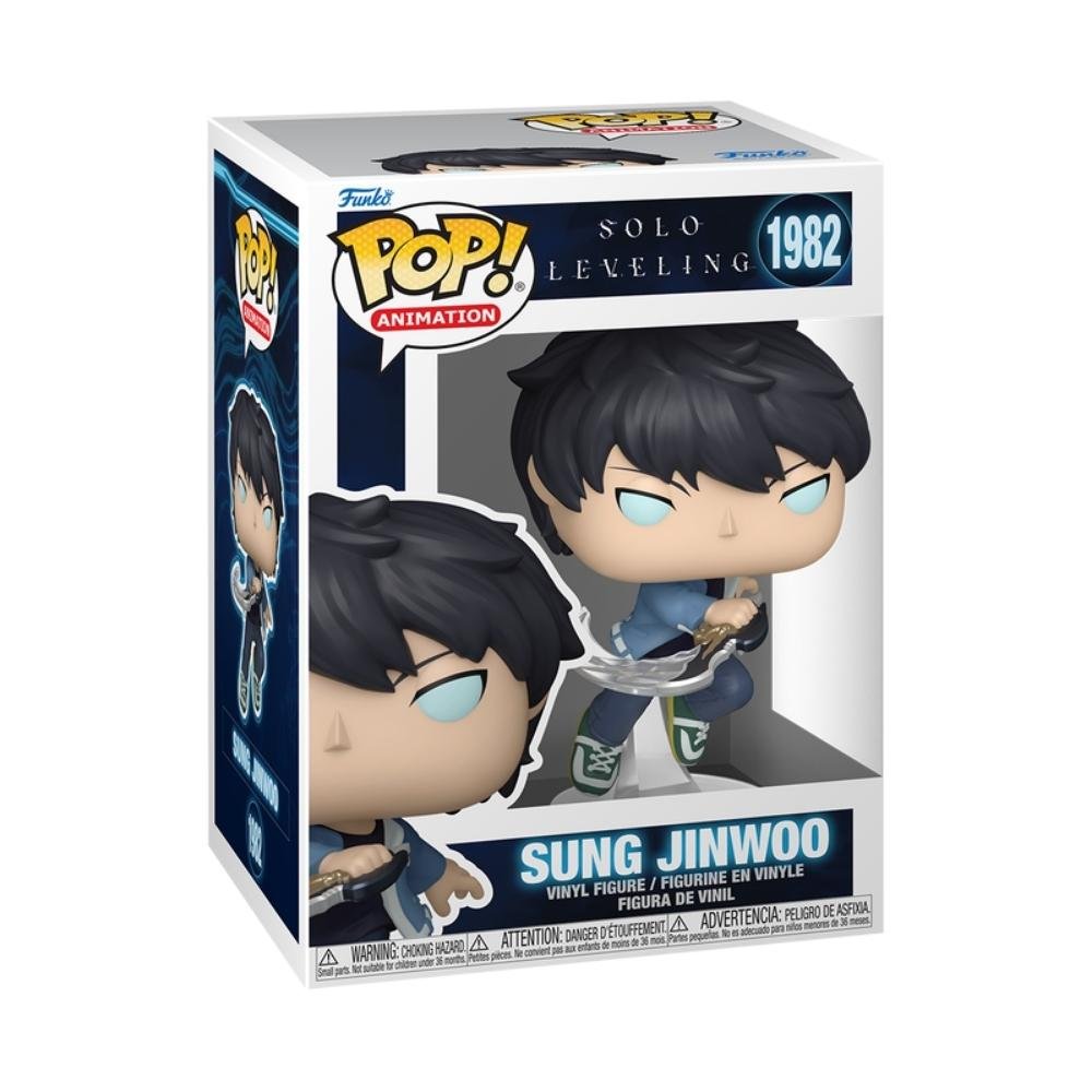 Boneco Funko Pop! Solo Leveling - Sung Jinwoo ÚNICO 6