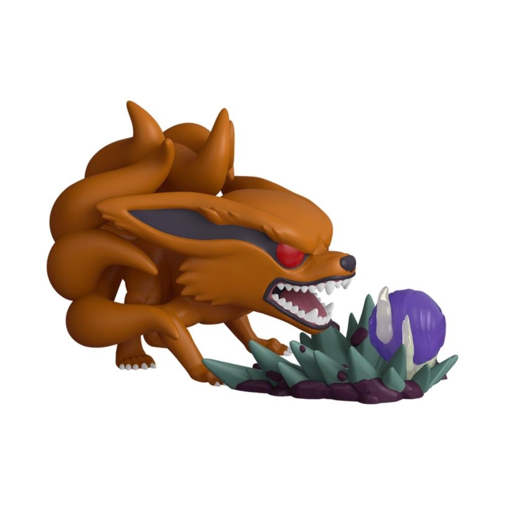 Boneco Funko Pop! Deluxe Naruto Shippuden - Kurama (Glow) ÚNICO 3