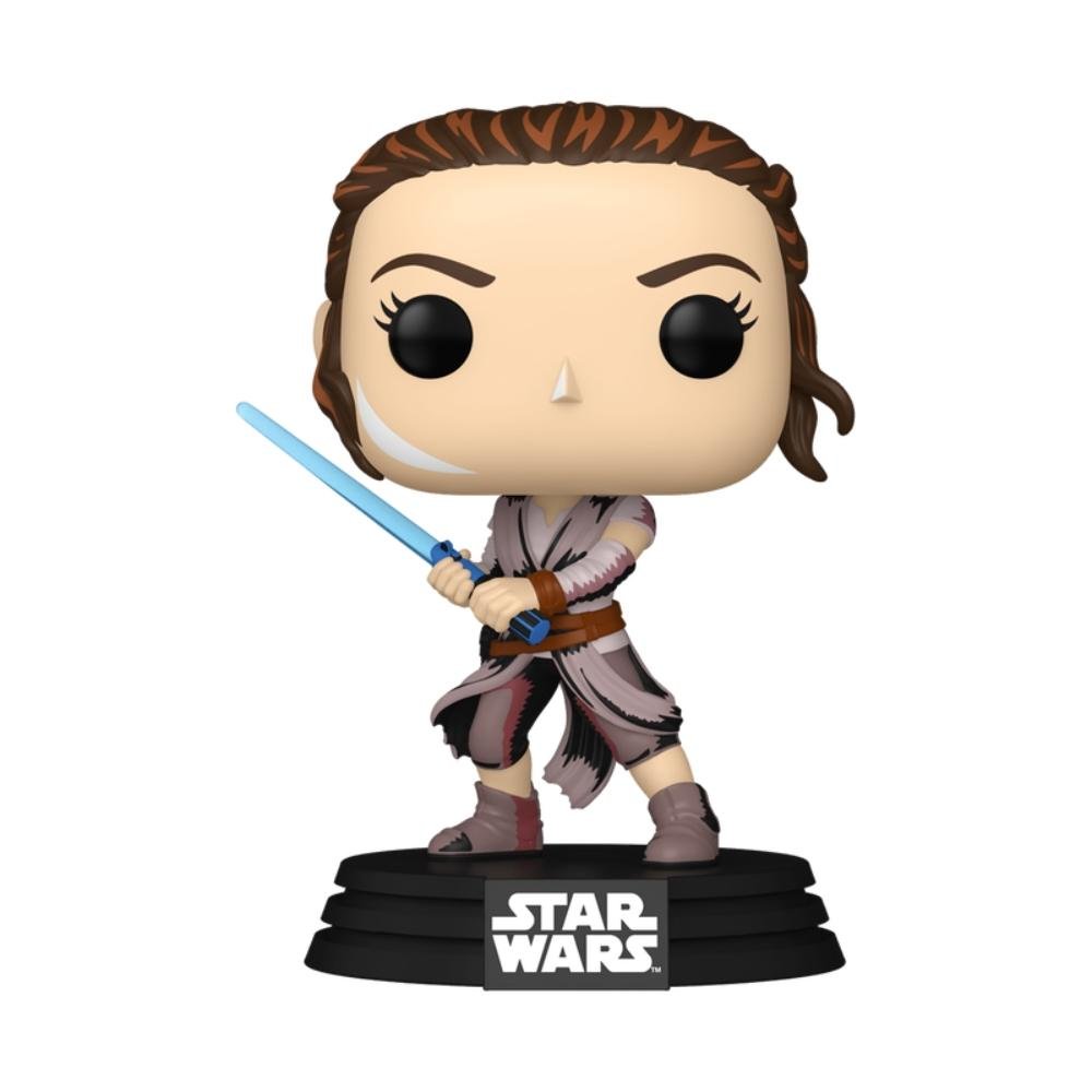 Boneco Funko Pop! Exclusivo Star Wars - Rey (Retro) ÚNICO 3