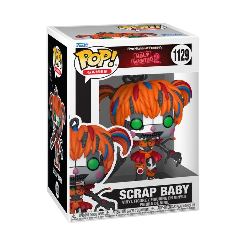 Boneco Funko Pop! Five Nights At Freddy's 2 - Scrap Baby ÚNICO 2