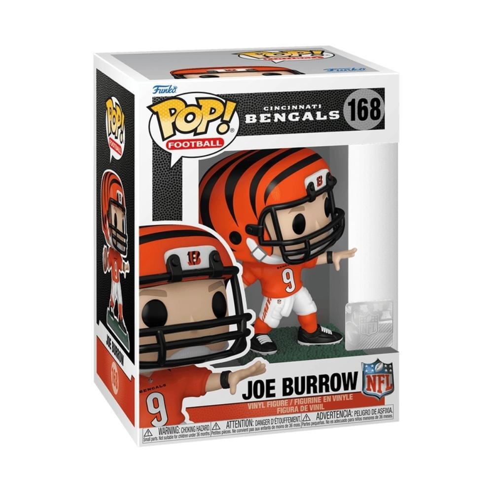 Boneco Funko Pop! NFL Bengals - Joe Burrow ÚNICO 2