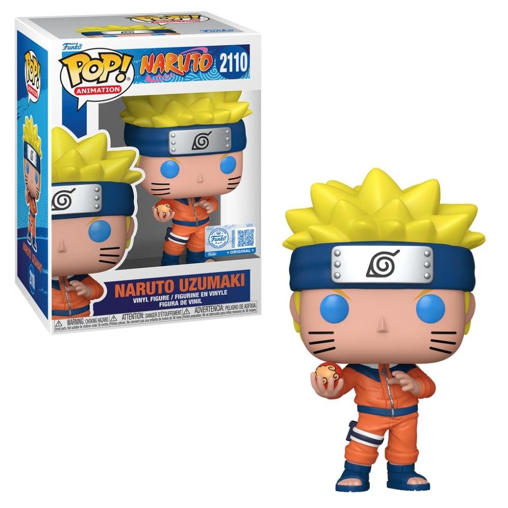 Boneco Funko Pop! Naruto Shippuden Naruto com Balão de Água