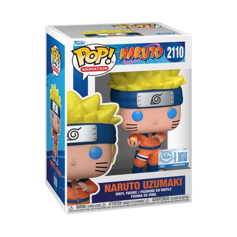 Boneco Funko Pop! Naruto Shippuden Naruto com Balão de Água ÚNICO 2