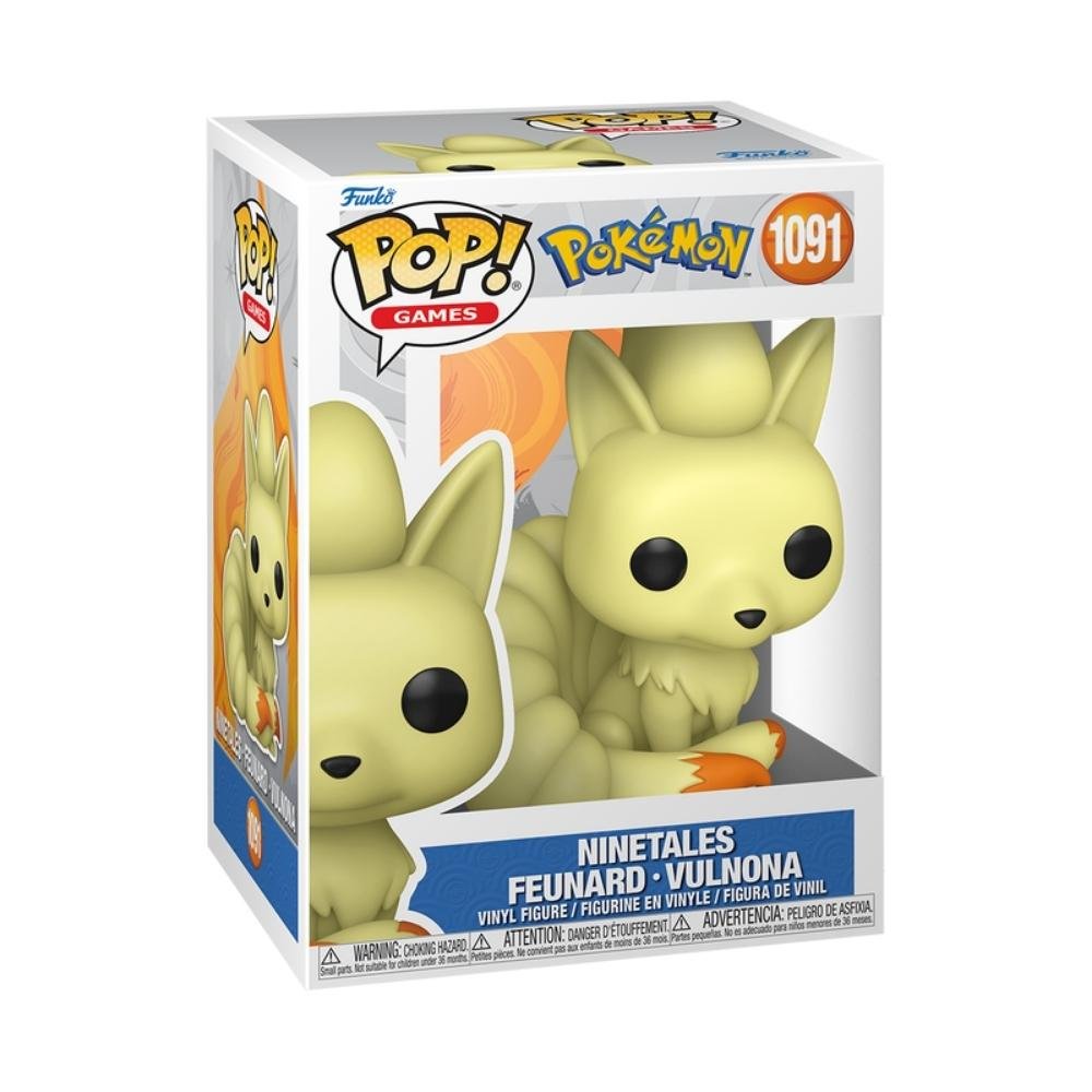 Boneco Funko Pop! Pokémon - Ninetales ÚNICO 2