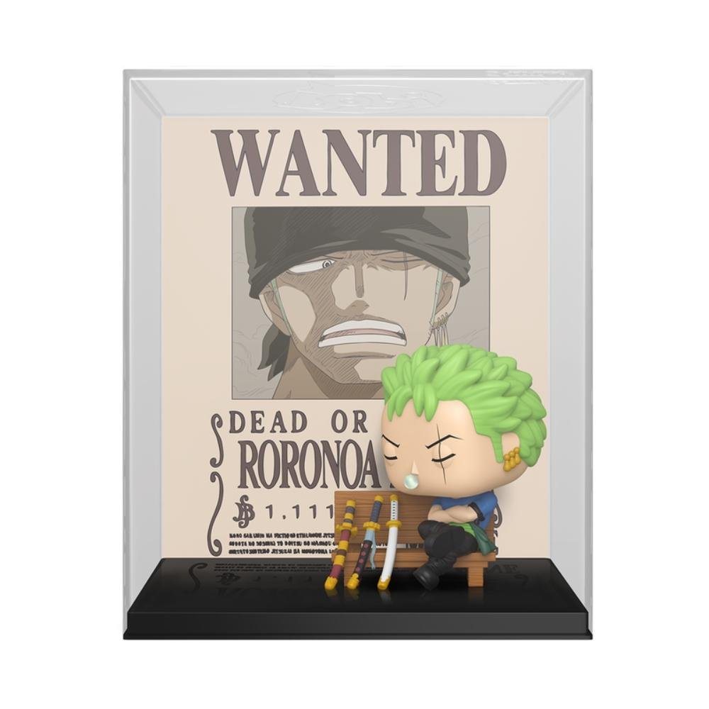 Boneco Funko Pop! Poster Exclusivo One Piece - Zoro ÚNICO 3