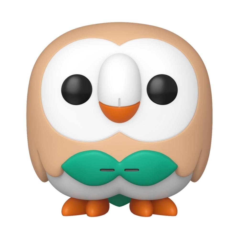 Boneco Funko Pop! Pokémon - Rowlet ÚNICO 3