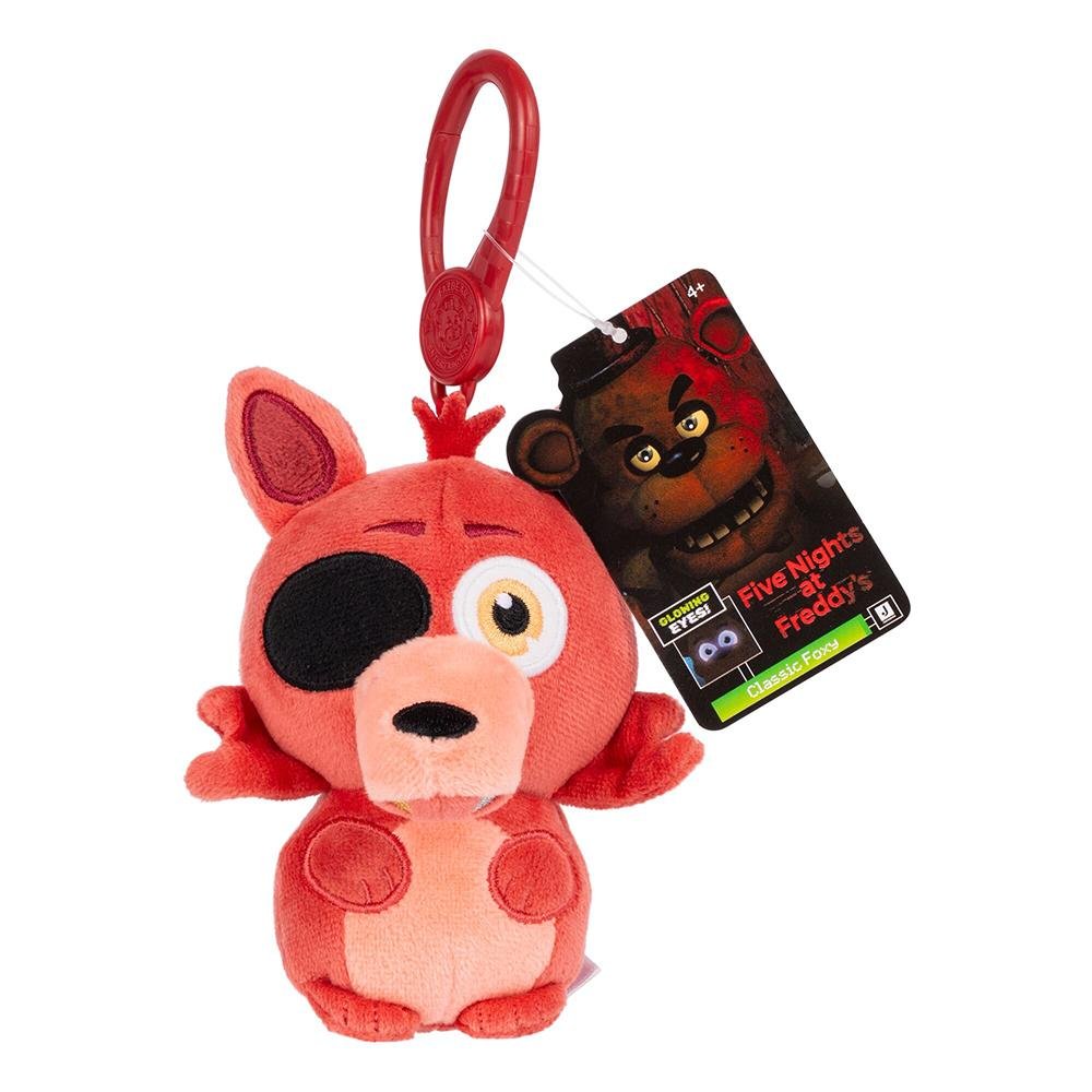 Pelúcia com chaveiro Five Nights at Freddy’s 4” 10cm Foxy ÚNICO 2