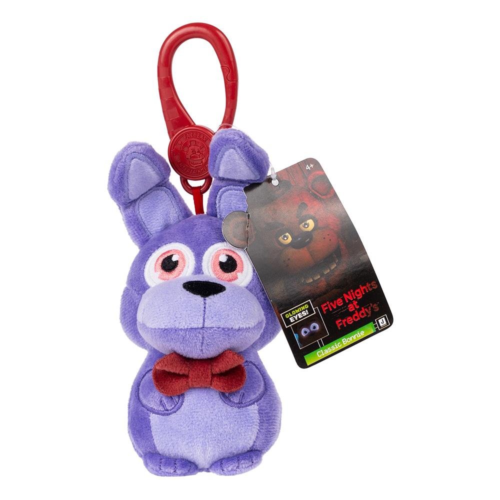 Pelúcia com chaveiro Five Nights at Freddy’s 4” 10cm Bonnie ÚNICO 2