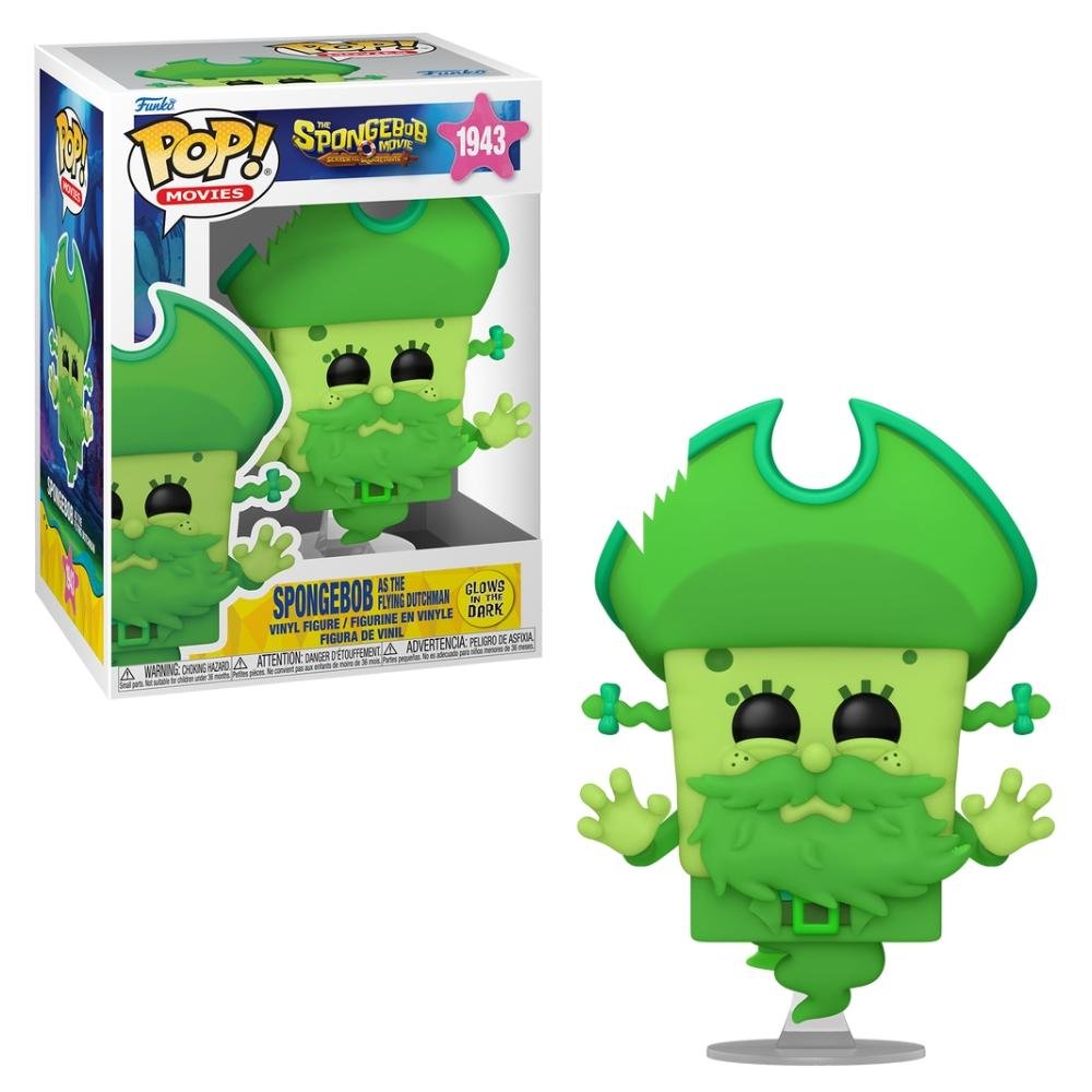 Boneco Funko Pop! Bob Esponja O Filme - Bob Esponja Fantasma