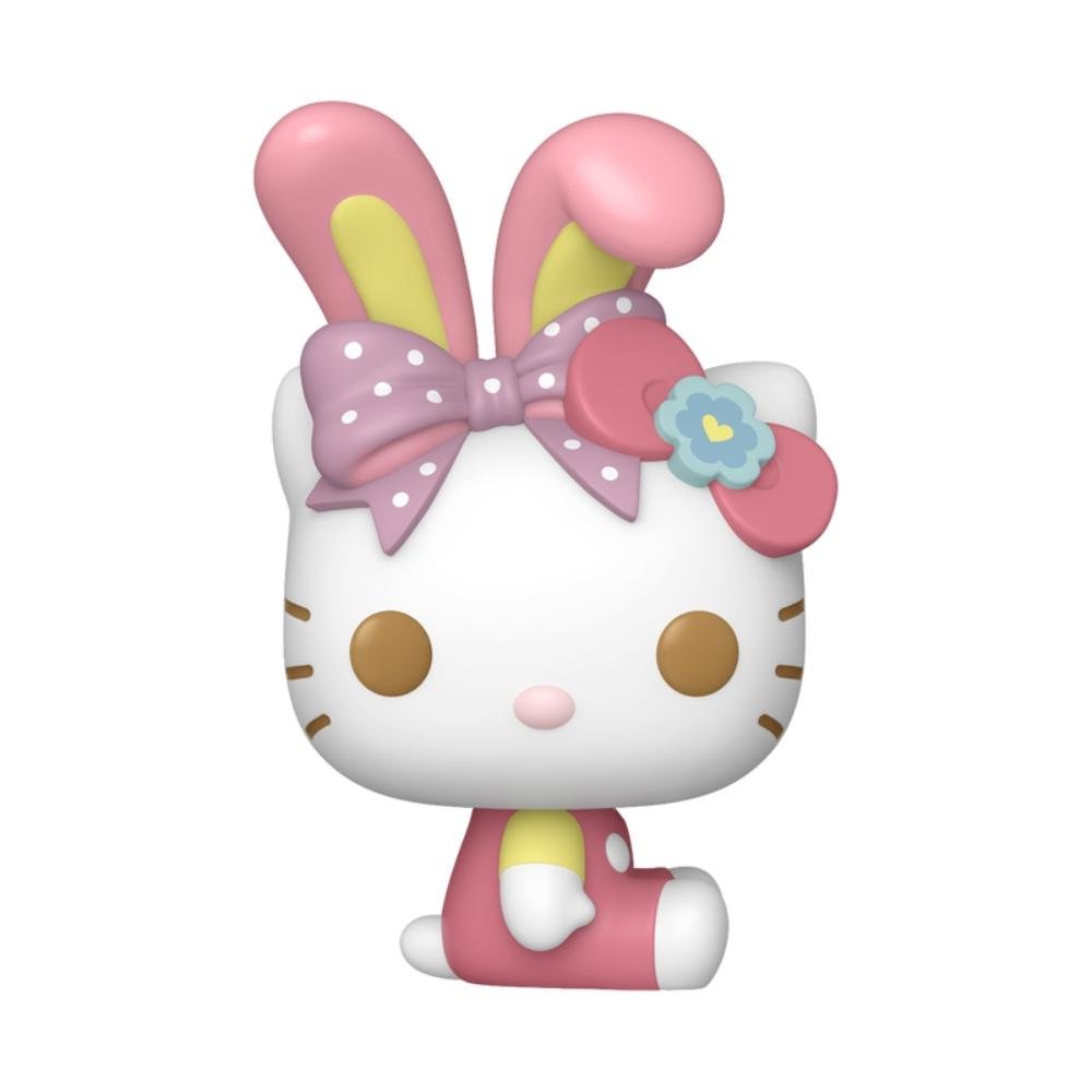 Boneco Funko Pop! Sanrio - Hello Kitty com Orelhas de Coelho ÚNICO 3