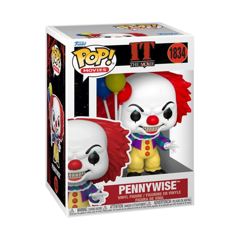 Boneco Funko Pop! It: A Coisa - Pennywise (1990) ÚNICO 2