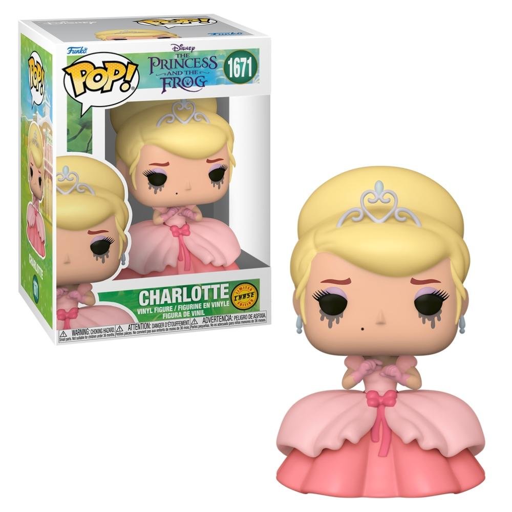 Boneco Funko Pop! Disney A Princesa e o Sapo Charlotte ÚNICO 4
