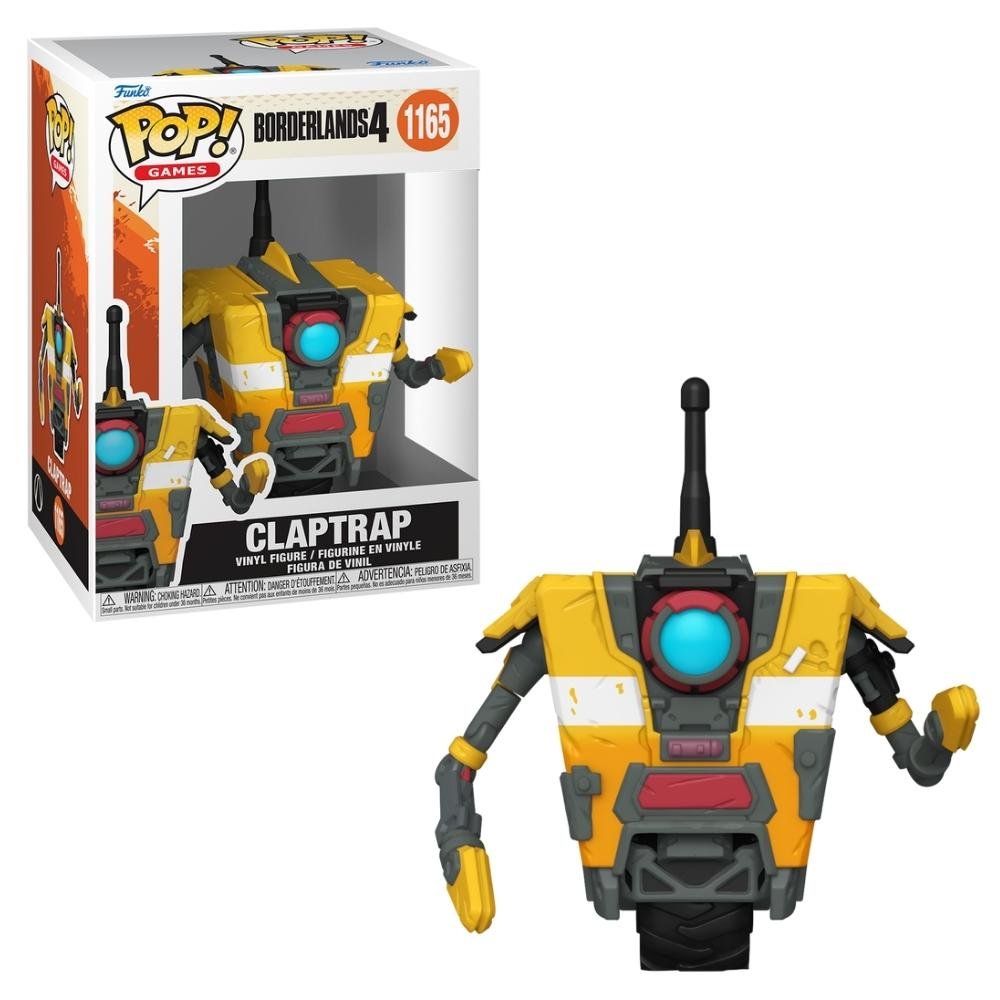 Boneco Funko Pop! Bordelands 4 - Claptrap
