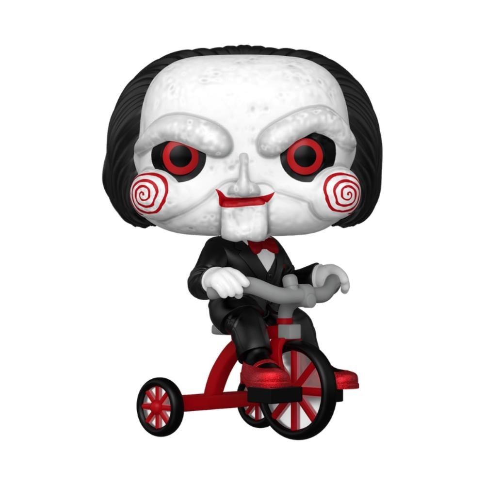 Boneco Funko Pop Plus Jogos Mortais Billy No Triciclo NICO