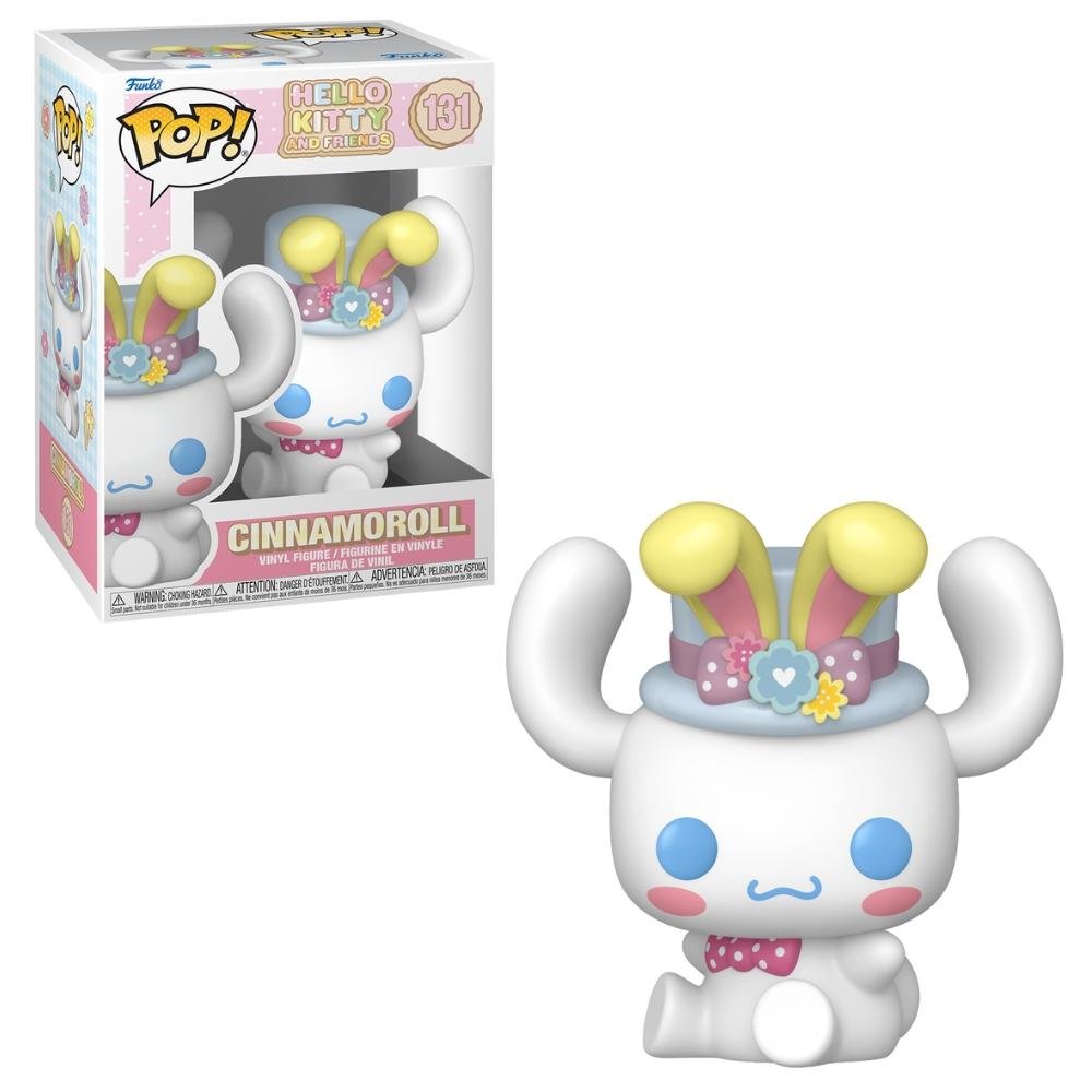 Boneco Funko Pop! Sanrio - Cinnamoroll com Orelhas de Coelho