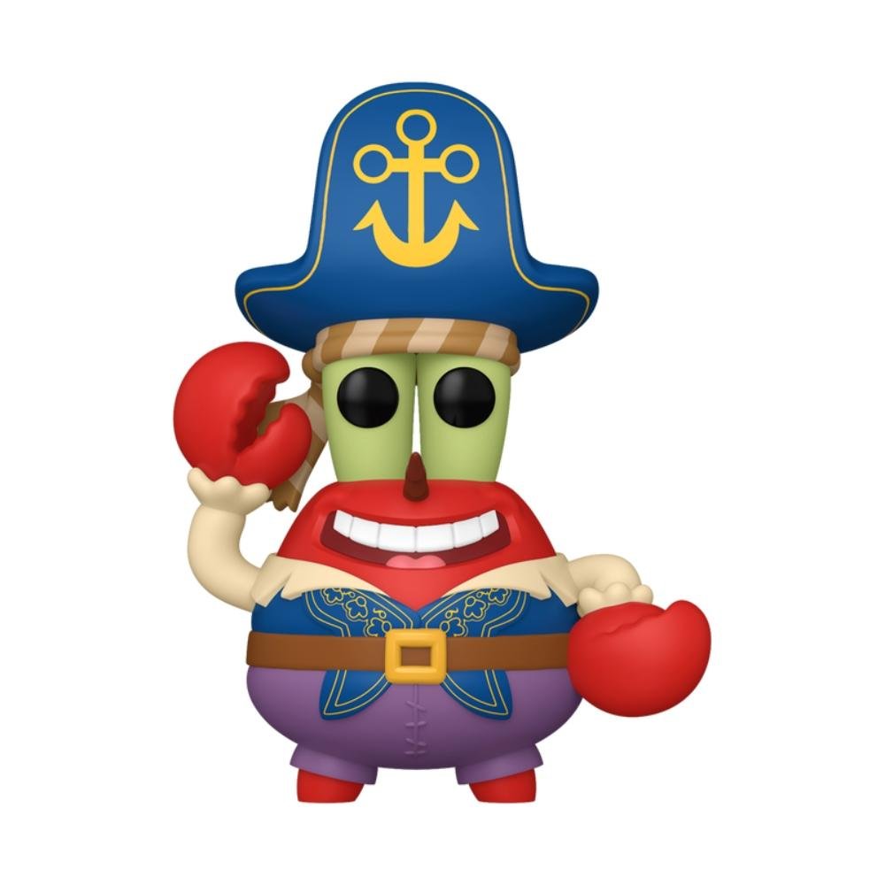 Boneco Funko Pop! Bob Esponja O Filme - Pirata Siriguejo ÚNICO 3