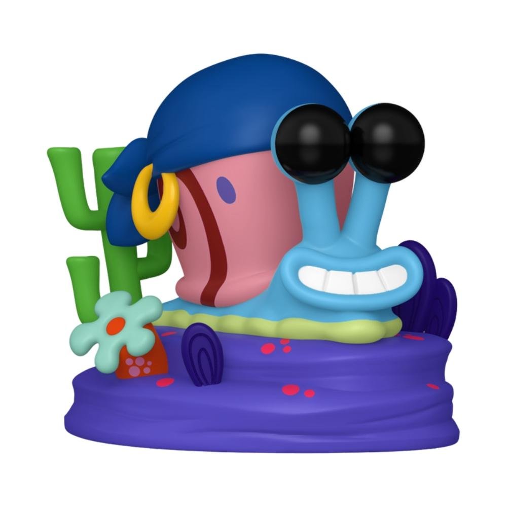 Boneco Funko Pop! Bob Esponja O Filme - Gary ÚNICO 3