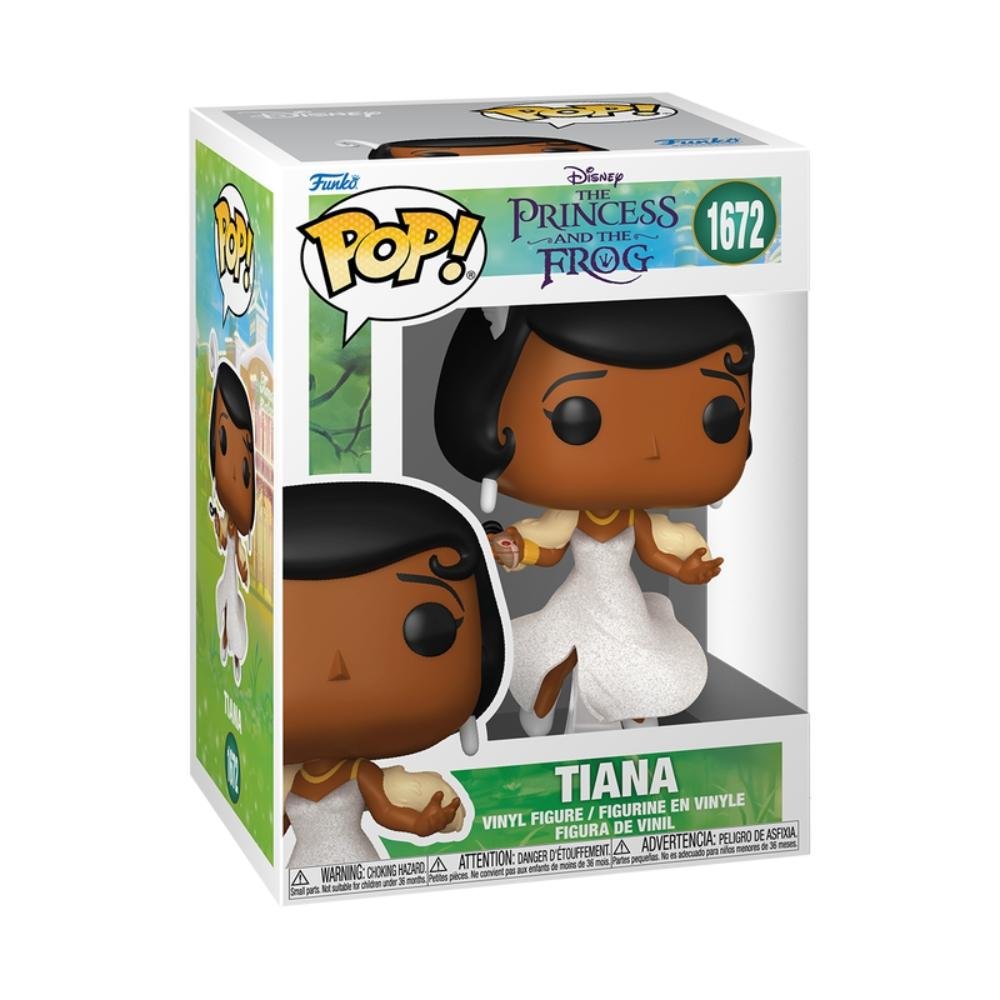 Boneco Funko Pop! Disney A Princesa e o Sapo - Tiana de Vestido Brilhante ÚNICO 2