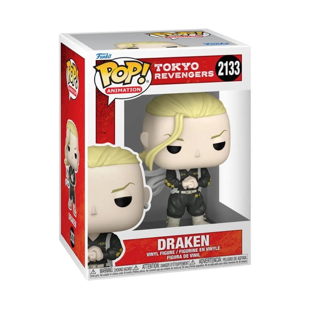 Boneco Funko Pop! Tokyo Revengers - Draken ÚNICO 2