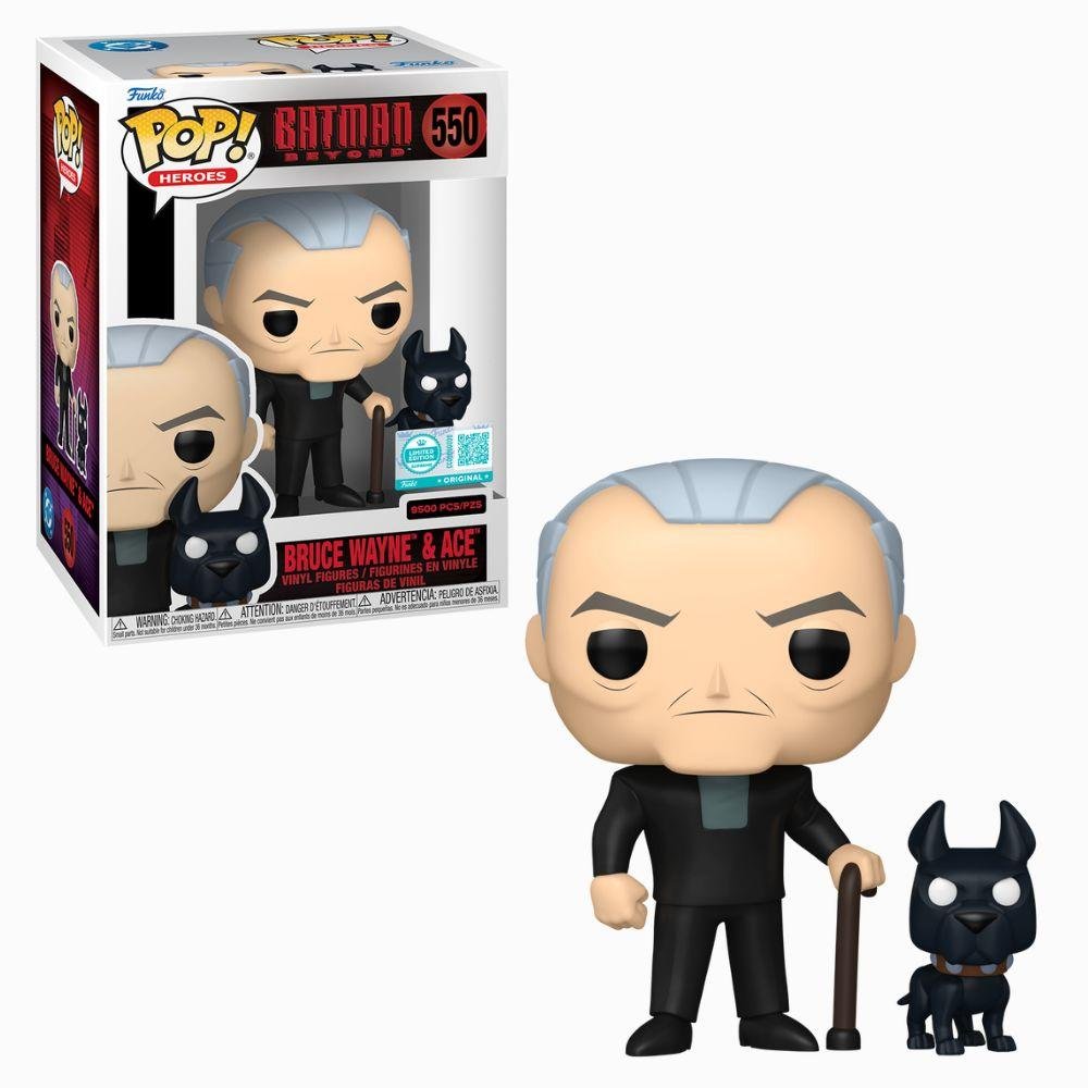 Boneco Funko Pop! EdLtda DC Batman Série Animada Wayne Velho