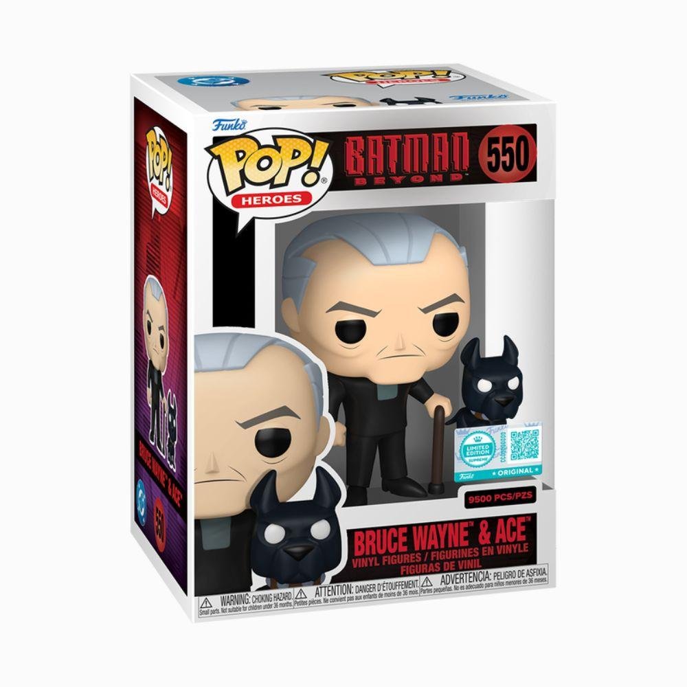 Boneco Funko Pop! EdLtda DC Batman Série Animada Wayne Velho ÚNICO 2