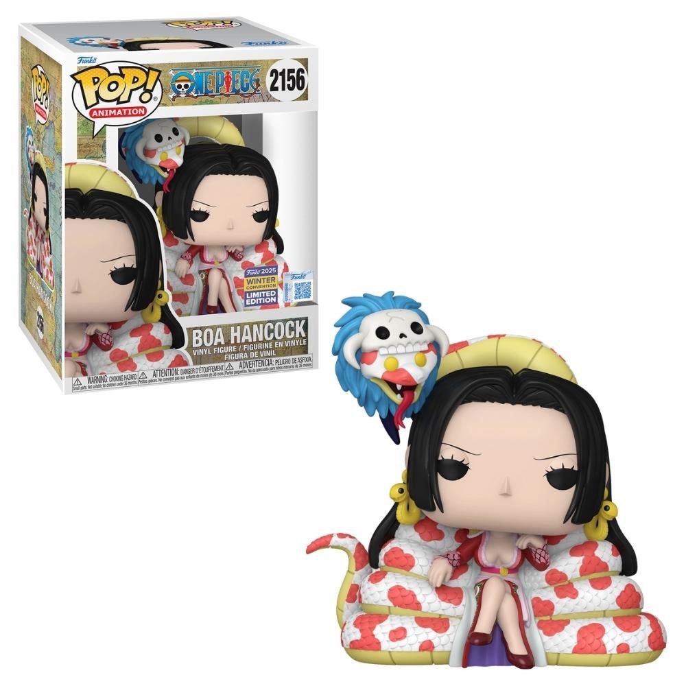 Boneco Funko Pop! Premium Exc One Piece Boa Hancock no Trono
