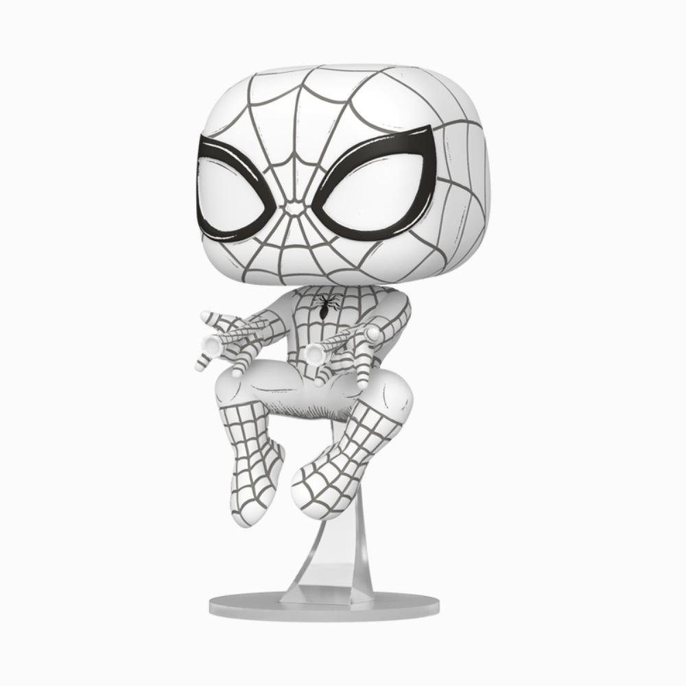 Boneco Funko Pop! Marvel Esboços - Homem-Aranha ÚNICO 3