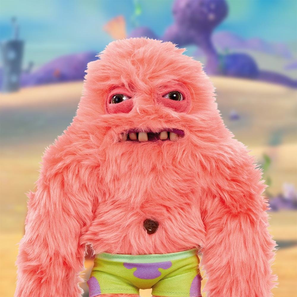 Pelúcia Fuggler Bob Esponja 23cm - Patrick ÚNICO 3