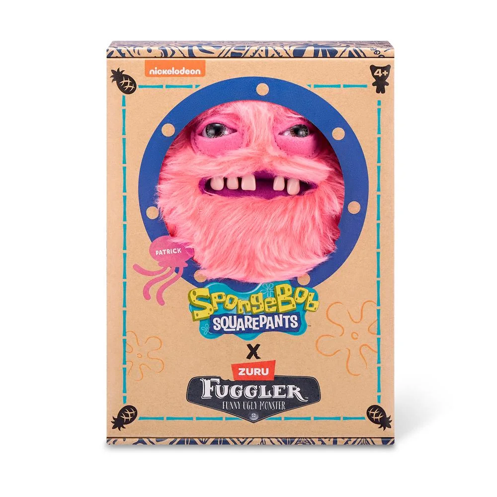 Pelúcia Fuggler Bob Esponja 23cm - Patrick ÚNICO 4