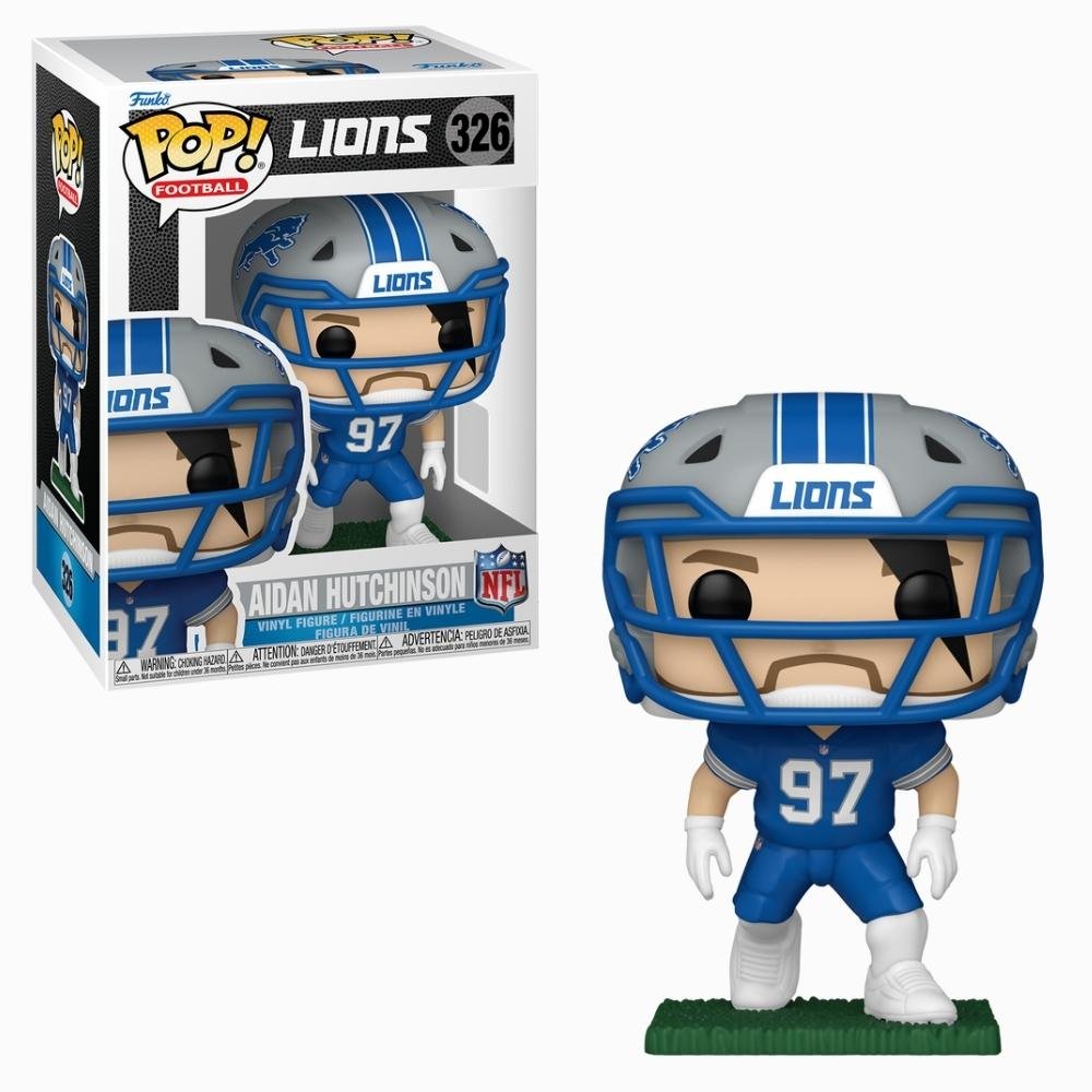 Boneco Funko Pop! NFL Lions - Aidan Hutchinson