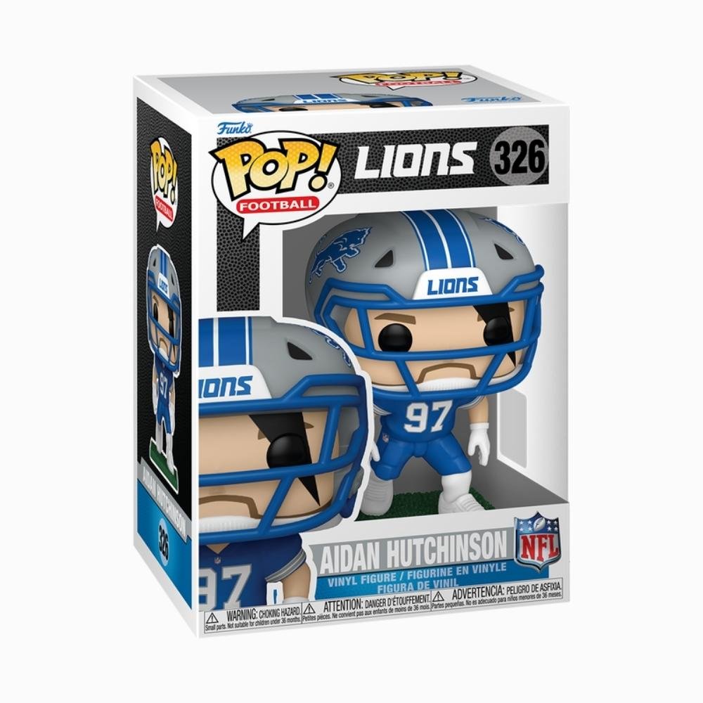 Boneco Funko Pop! NFL Lions - Aidan Hutchinson ÚNICO 2
