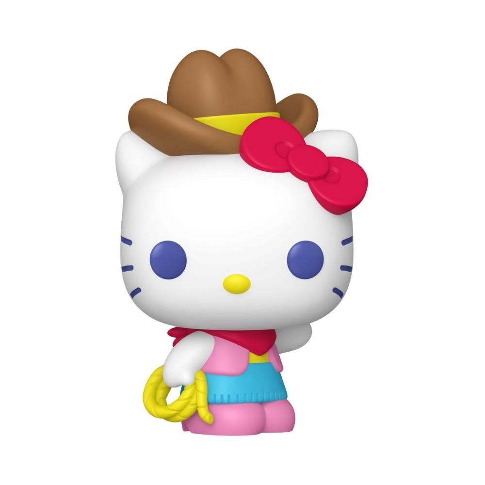 Boneco Funko Pop! Ed Lim Sanrio - Hello Kitty (Cowgirl) ÚNICO 3