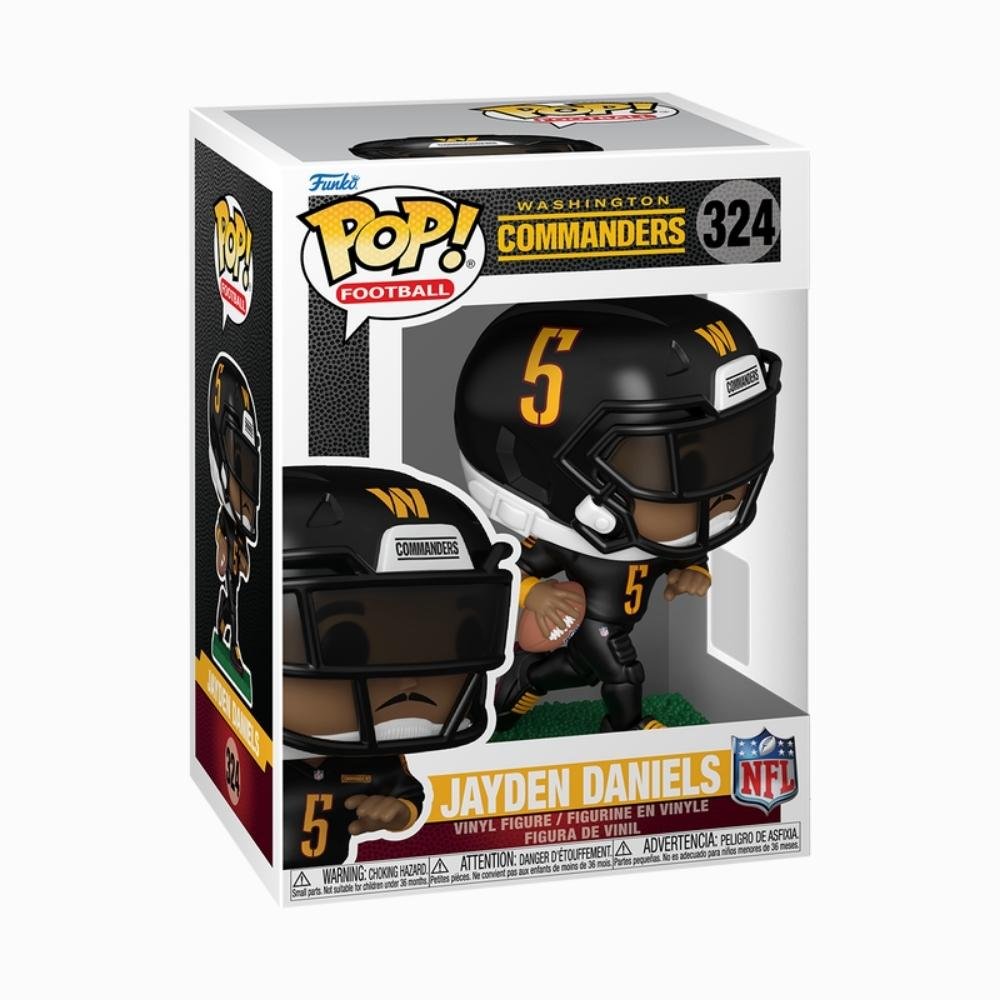 Boneco Funko Pop! NFL Commanders - Jayden Daniels ÚNICO 2
