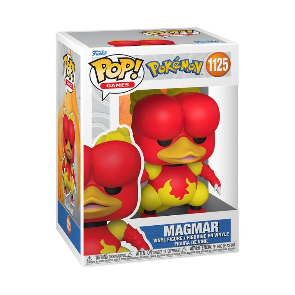 Boneco Funko Pop! Pokémon - Magmar ÚNICO 2
