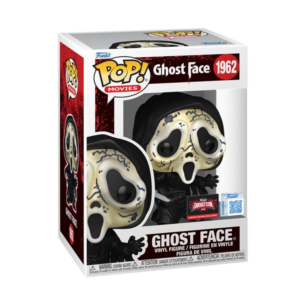 Boneco Funko Pop! Pânico - Ghostface de Máscara Quebrada ÚNICO 2