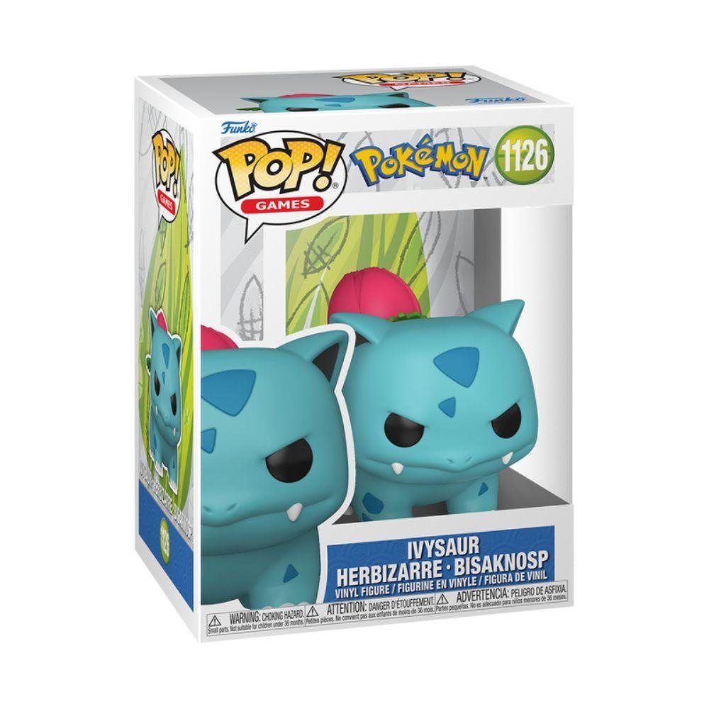 Boneco Funko Pop! Pokémon - Ivysaur ÚNICO 2