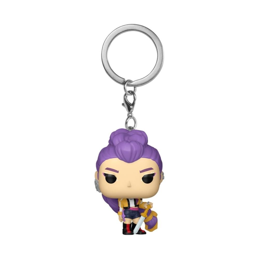 Kit Boneco Funko Pop! Guerreiras do K-Pop - Rumi + Chaveiro ÚNICO 3