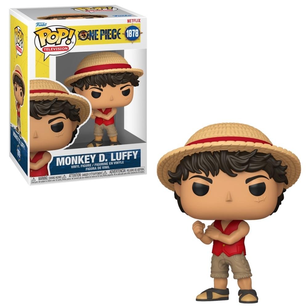 Boneco Funko Pop! One Piece Live Action - Monkey D. Luffy ÚNICO 4