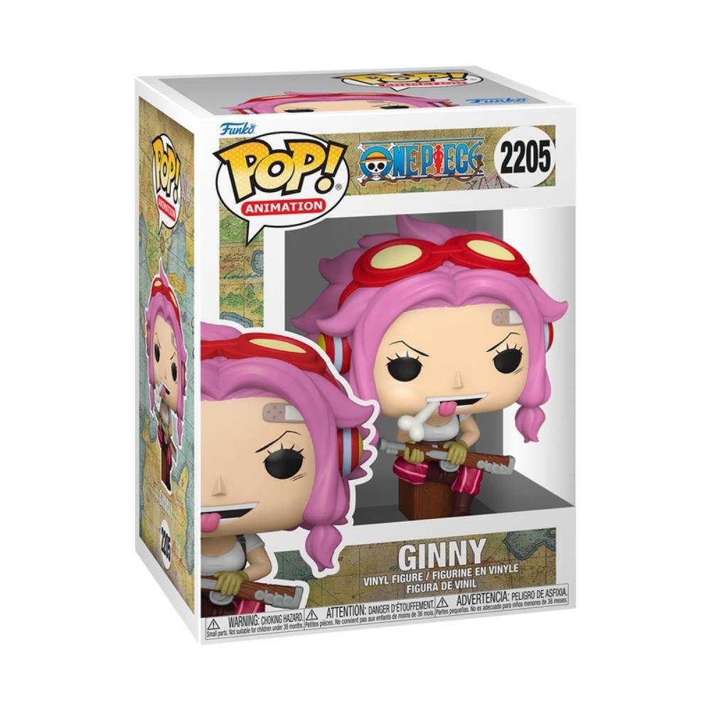 Boneco Funko Pop! One Piece Eggheads - Ginny ÚNICO 2