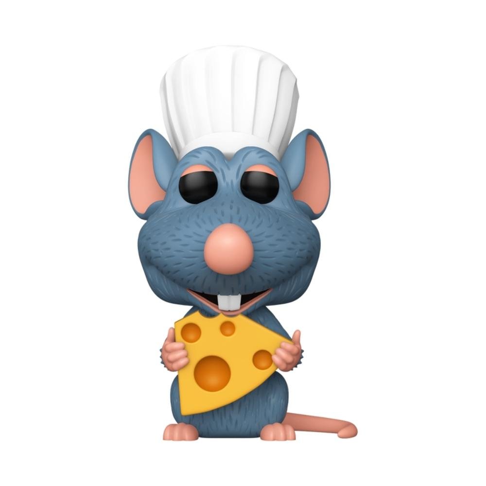 Boneco Funko Pop! Exclusivo Disney Ratatouille Remy c Queijo ÚNICO 3