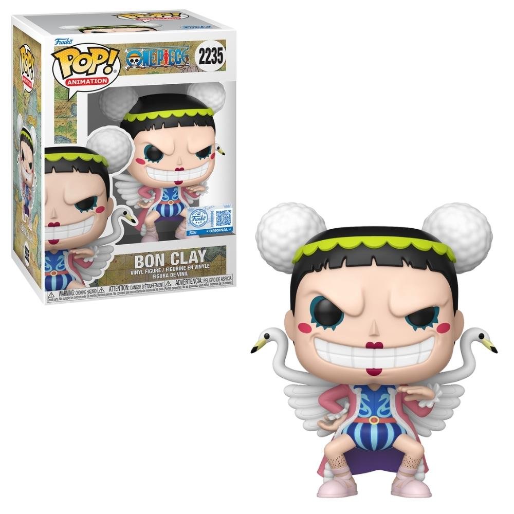 Boneco Funko Pop! Exclusivo One Piece - Bon Clay com Chase ÚNICO 1