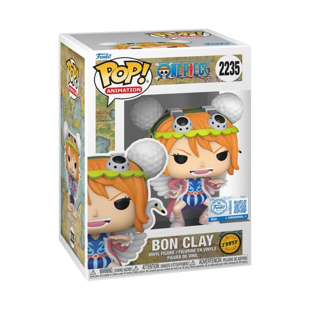 Boneco Funko Pop! Exclusivo One Piece - Bon Clay com Chase ÚNICO 2