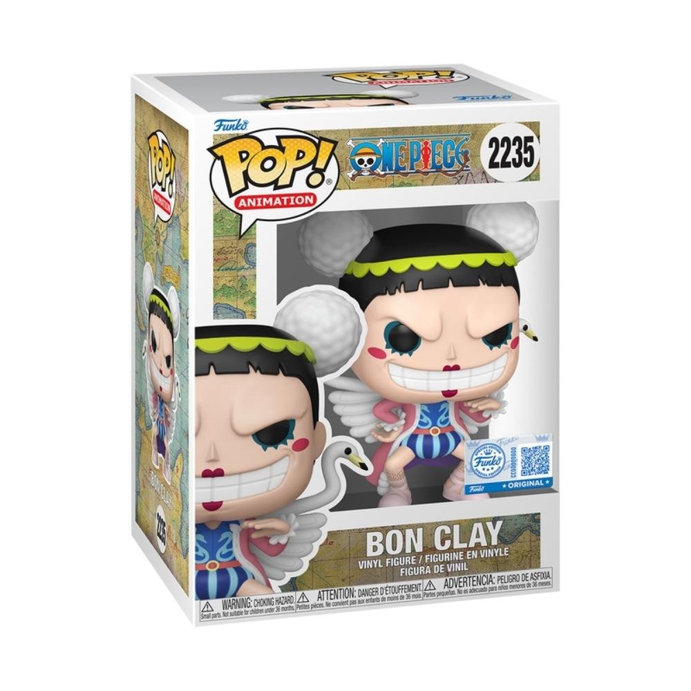 Boneco Funko Pop! Exclusivo One Piece - Bon Clay com Chase ÚNICO 5