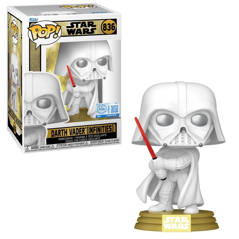 Boneco Funko Pop! Excl Star Wars Legends Darth Vader Branco